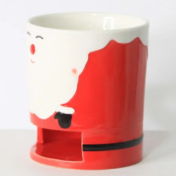 Santa Cookie Pocket Mug made by Indigo. Dishwasher & Microwave Safe! - Picture 4 of 4
